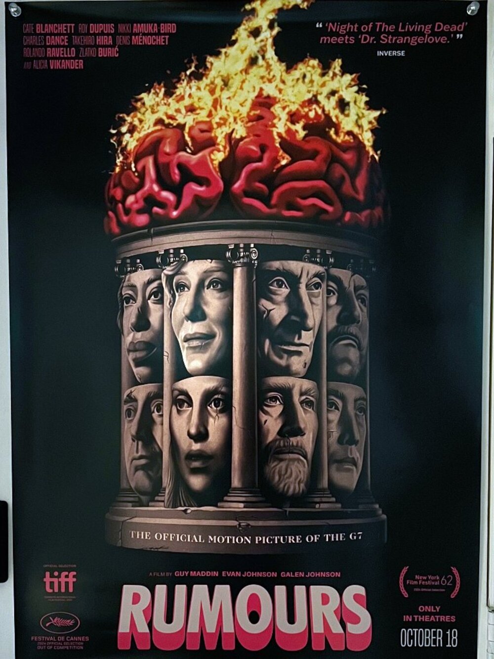 RUMOURS (2024) - ORIGINAL SINGLE SIDED INTERNATIONAL MOVIE POSTER